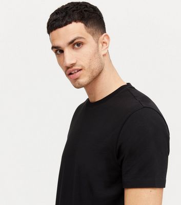 black crew neck shirt pack