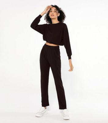 Black trousers and top Clearance
