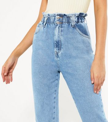 blue mom jeans high waist