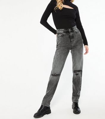 black ripped jeans tall