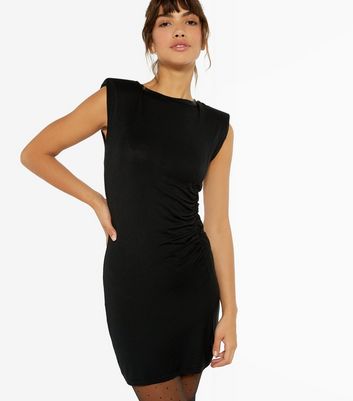 Shoulder pad outlet mini dress