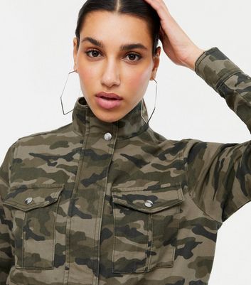 new look camo jacket