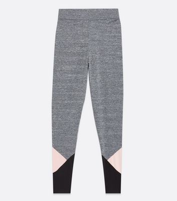 girls grey sports leggings