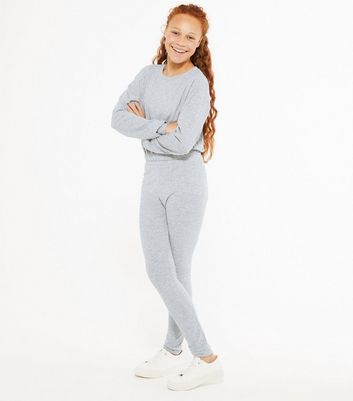 Girls shop grey leggings