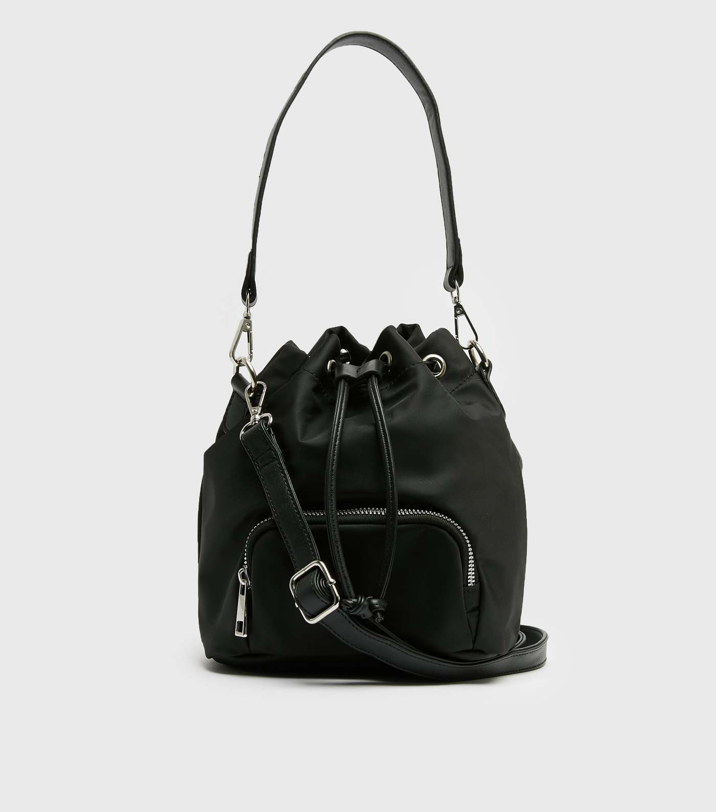 Black Mini Bucket Bag 
