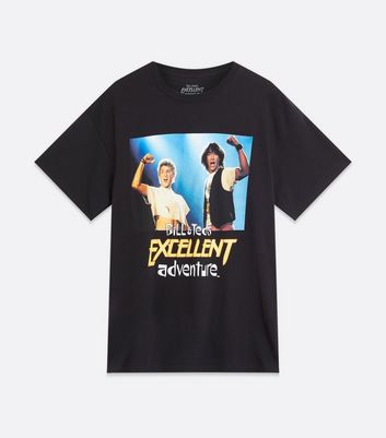 Image of Black Bill and Ted Photo T-Shirt New Look