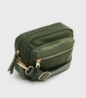 khaki green purse