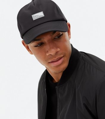 Jack Jones Black Logo Cap New Look