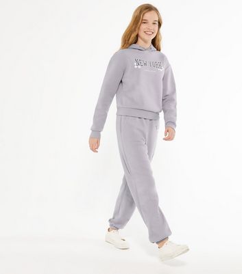 Hoodie and jogger set for girls hot sale