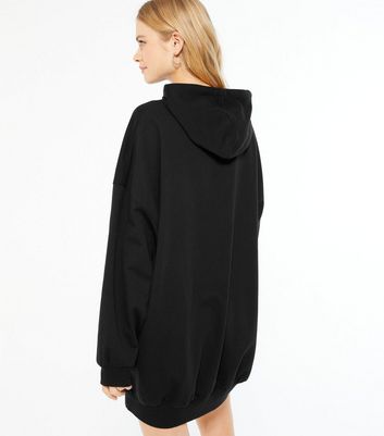 Hoodie dress deals new look