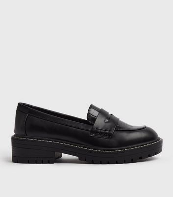 Ladies chunky loafers sale