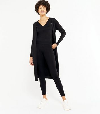 Black best sale lounge cardigan