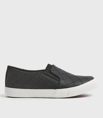 slip on wide fit trainers