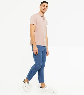 Tapered loose-fit cropped jeans - Man | MANGO OUTLET Jordan