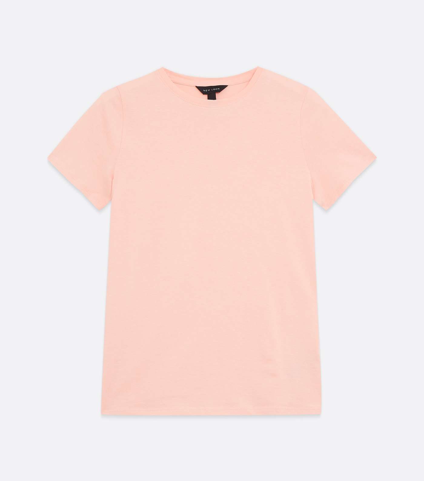 Coral Basic Cotton T-Shirt Image 5