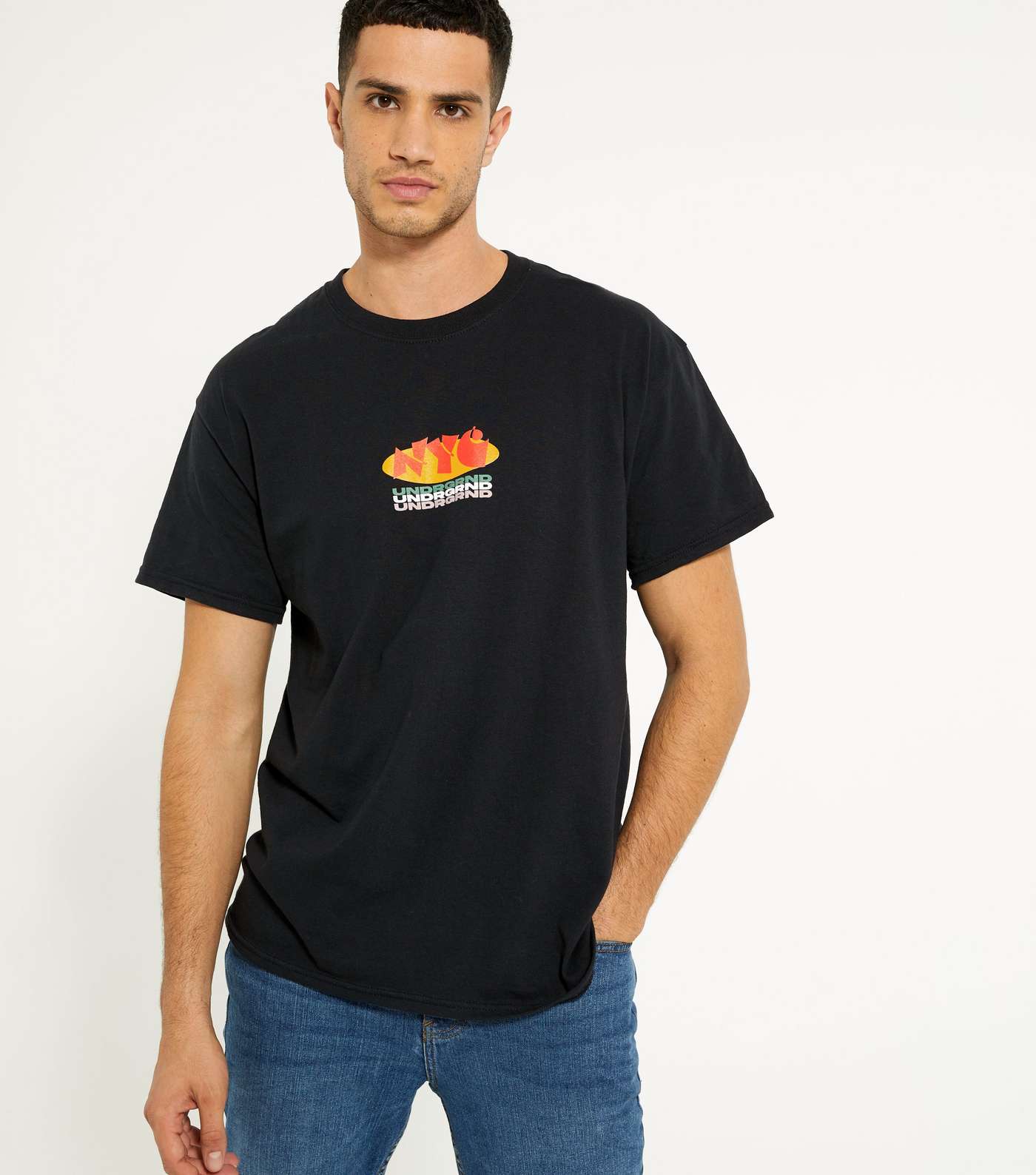 Black NYC Undergrnd Logo T-Shirt