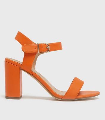 black platform heel sandals