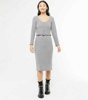 cardigan with midi dress