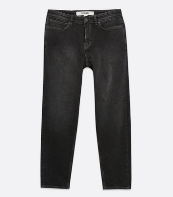 dark denim straight leg jeans