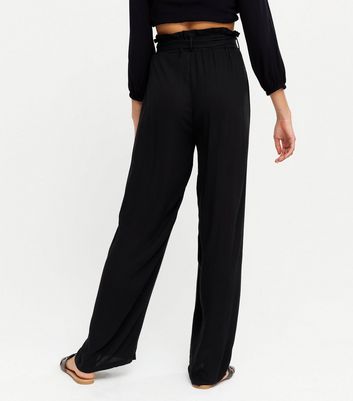 Black Cheesecloth High Waist Beach 