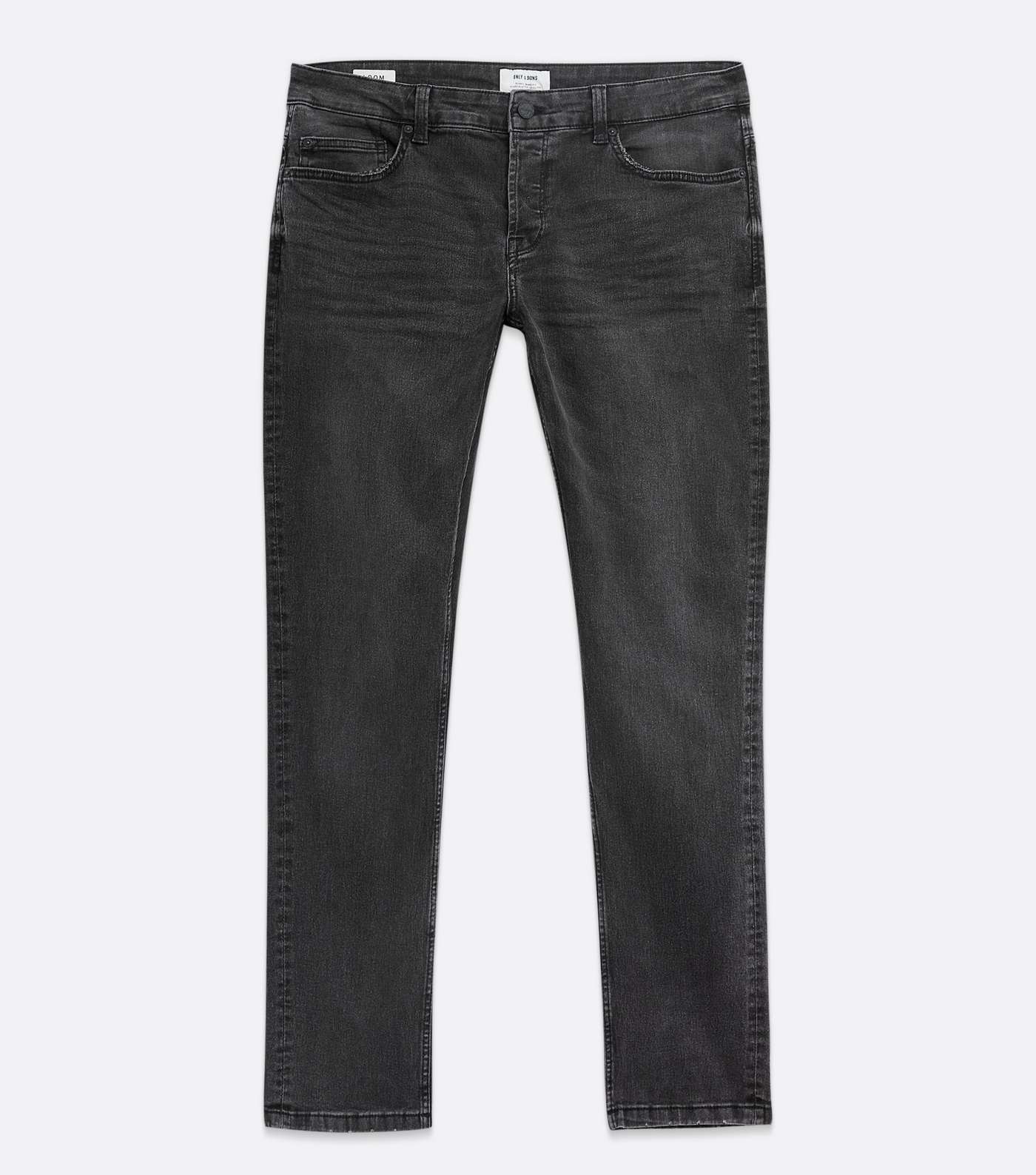 Only & Sons Dark Grey Slim Fit Jeans Image 5