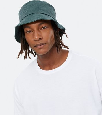 Only \u0026 Sons Green Acid Wash Bucket Hat 