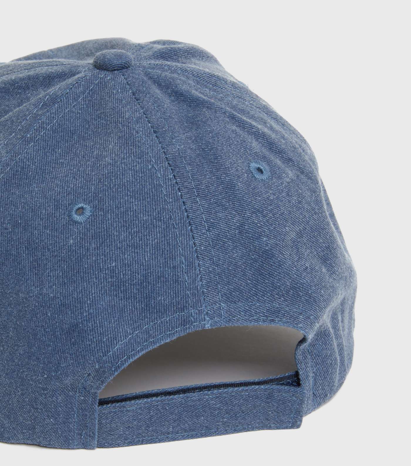 Only & Sons Blue Washed XIII Embroidered Cap Image 3