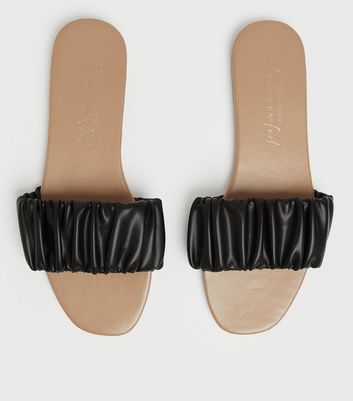new look fluffy sliders