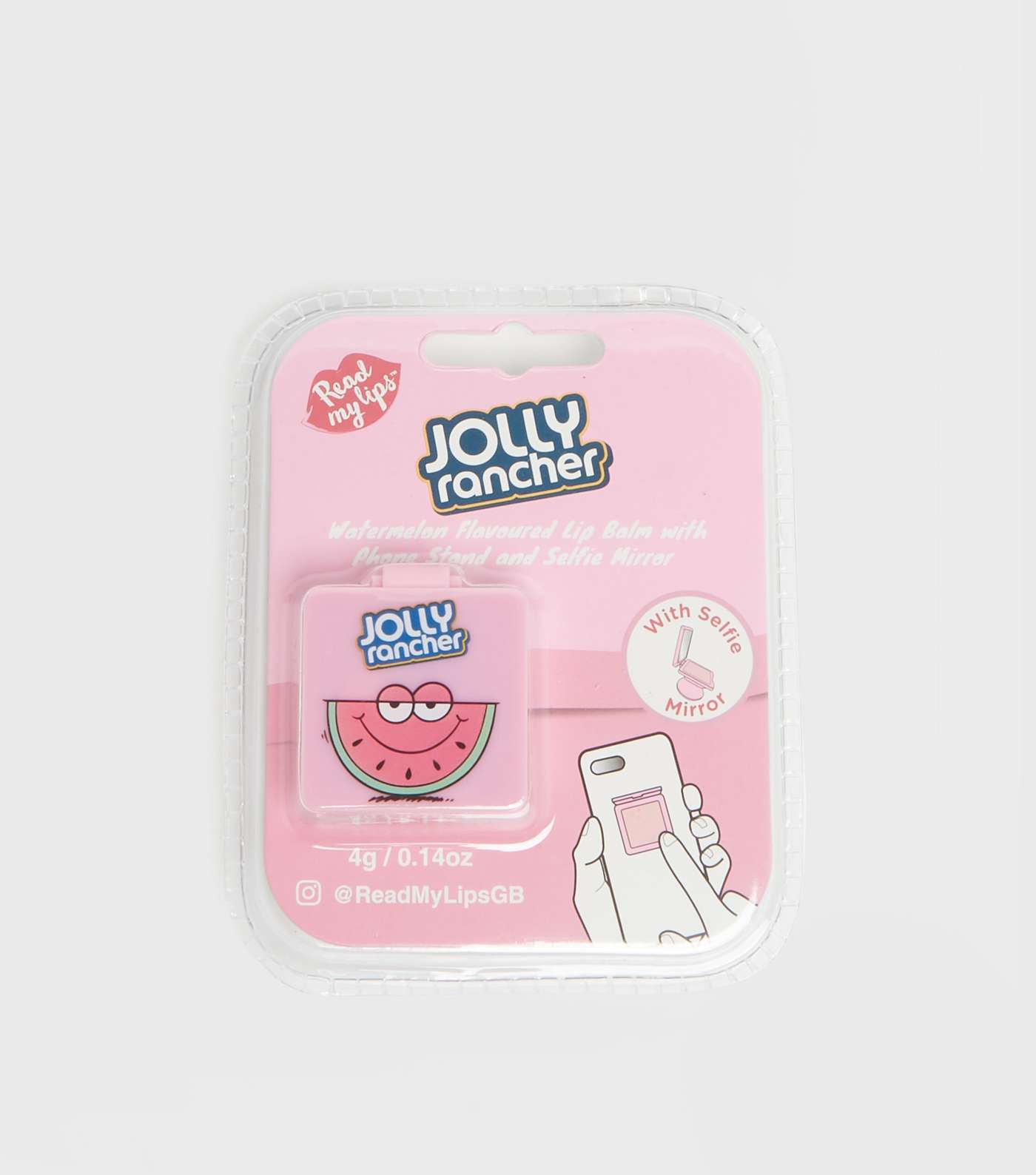 Jolly Rancher Bright Pink Lip Balm Phone Stand
