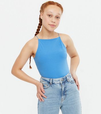 spaghetti strap top new look