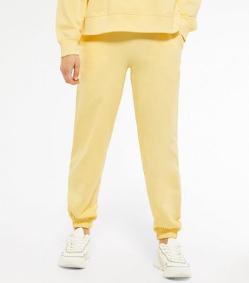 yellow joggers womens