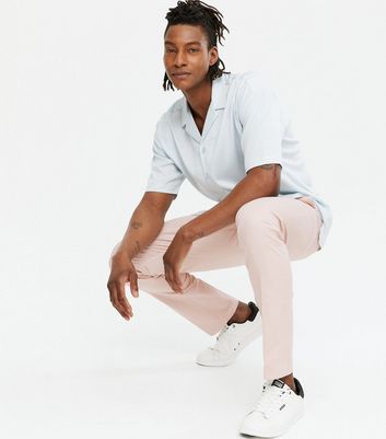 Pink sales chinos mens