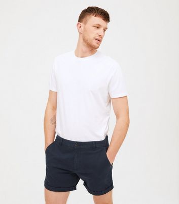 Next mens hot sale navy shorts