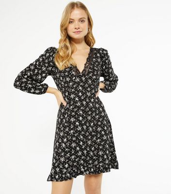 new look floral lace dress