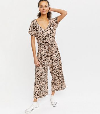 new look leopard print jumpsuit