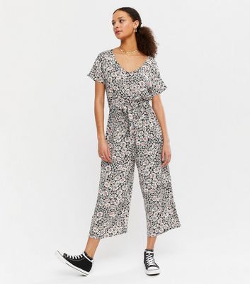 new look drawstring jumpsuit