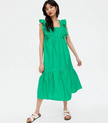 frill tiered dress