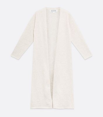 long cream cardigan