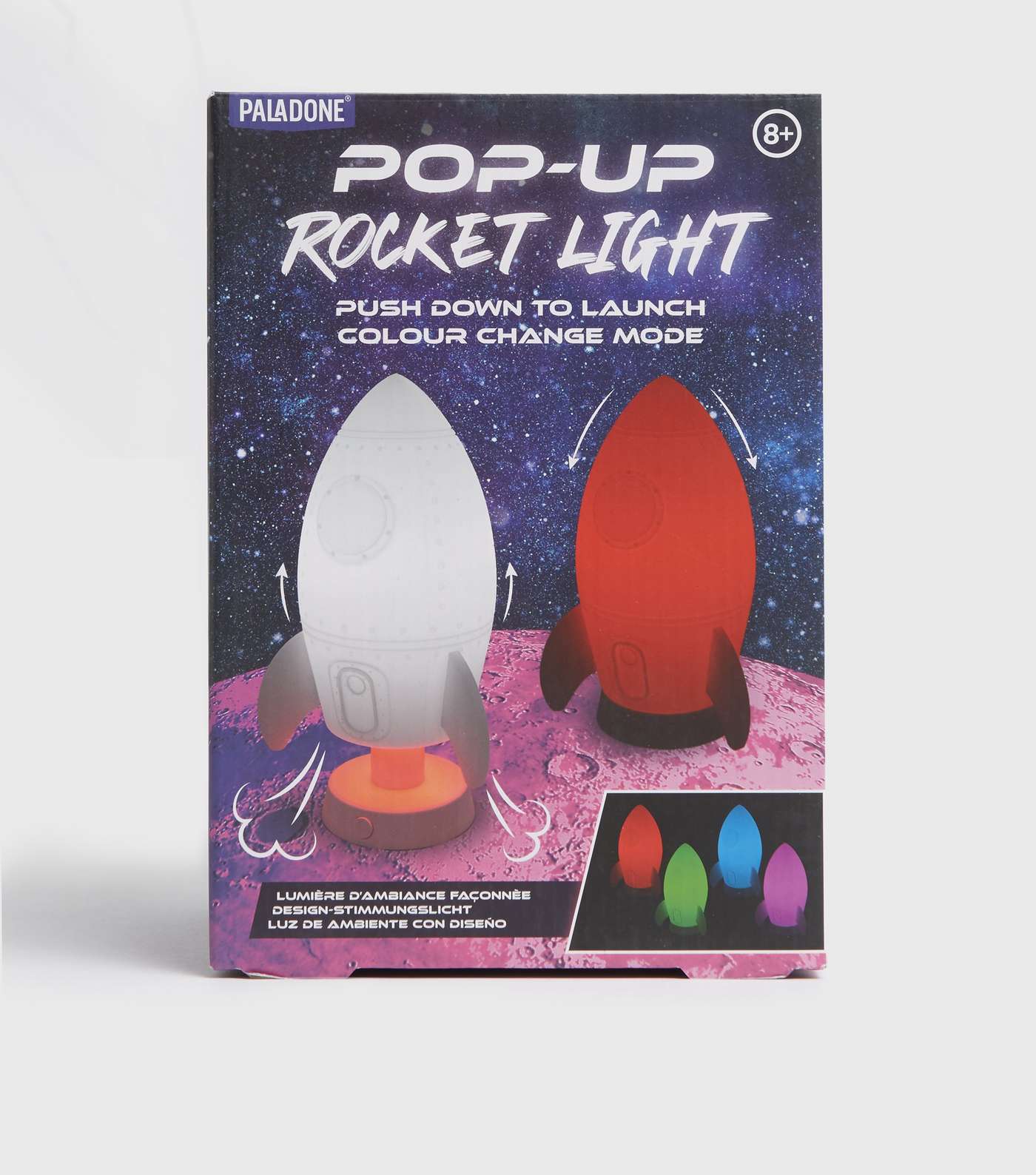 Multicoloured Pop Up Rocket Light