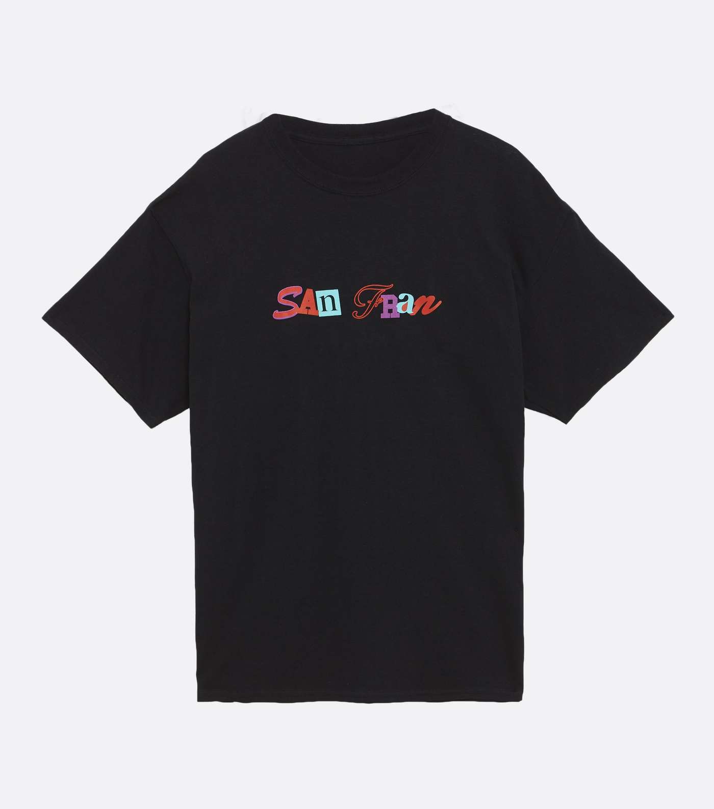 Black San Fran Logo T-Shirt Image 5