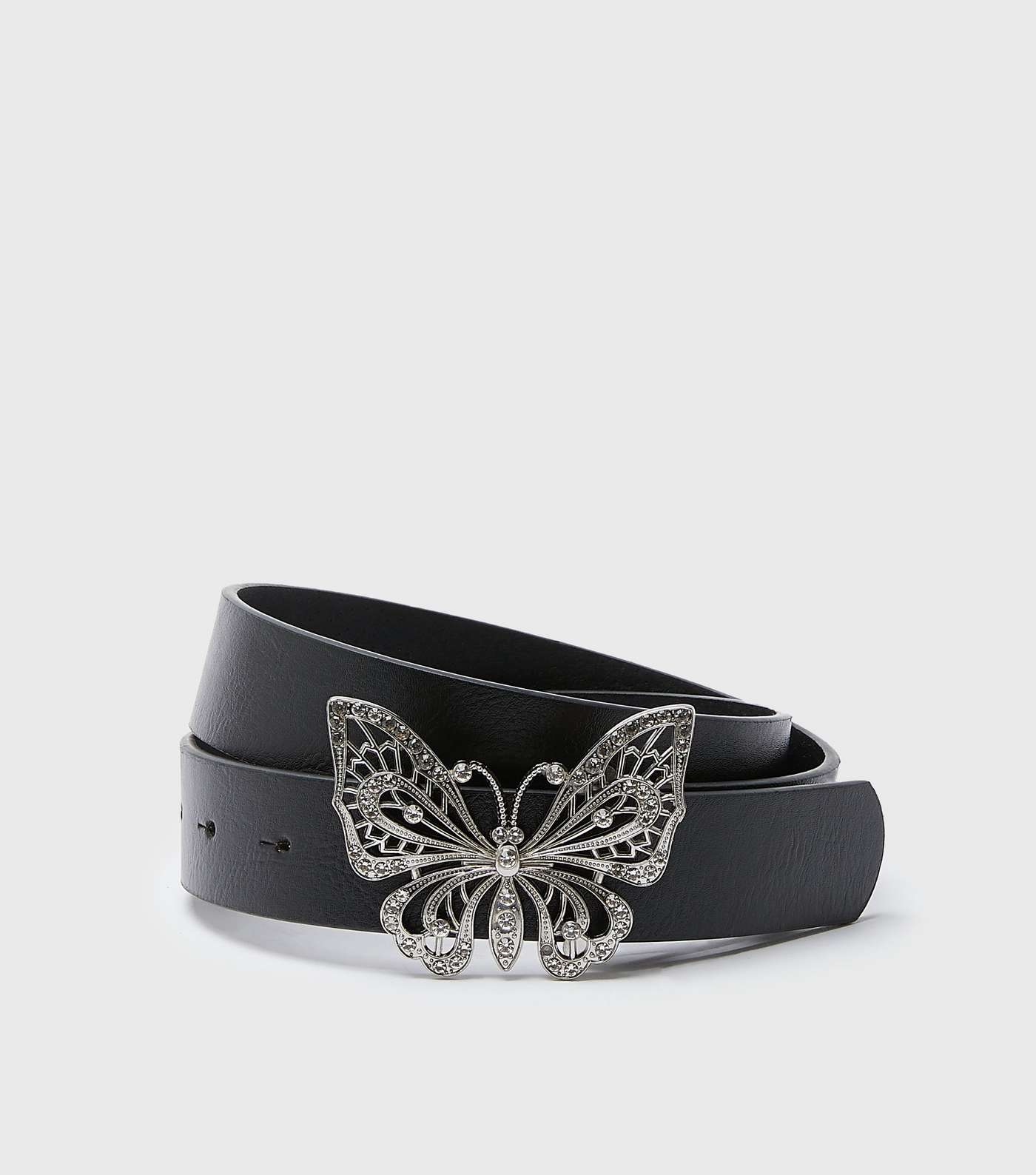 Black Butterfly Buckle Belt