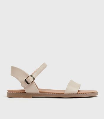 New look store cream sandals