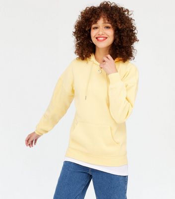 new look yellow hoodie