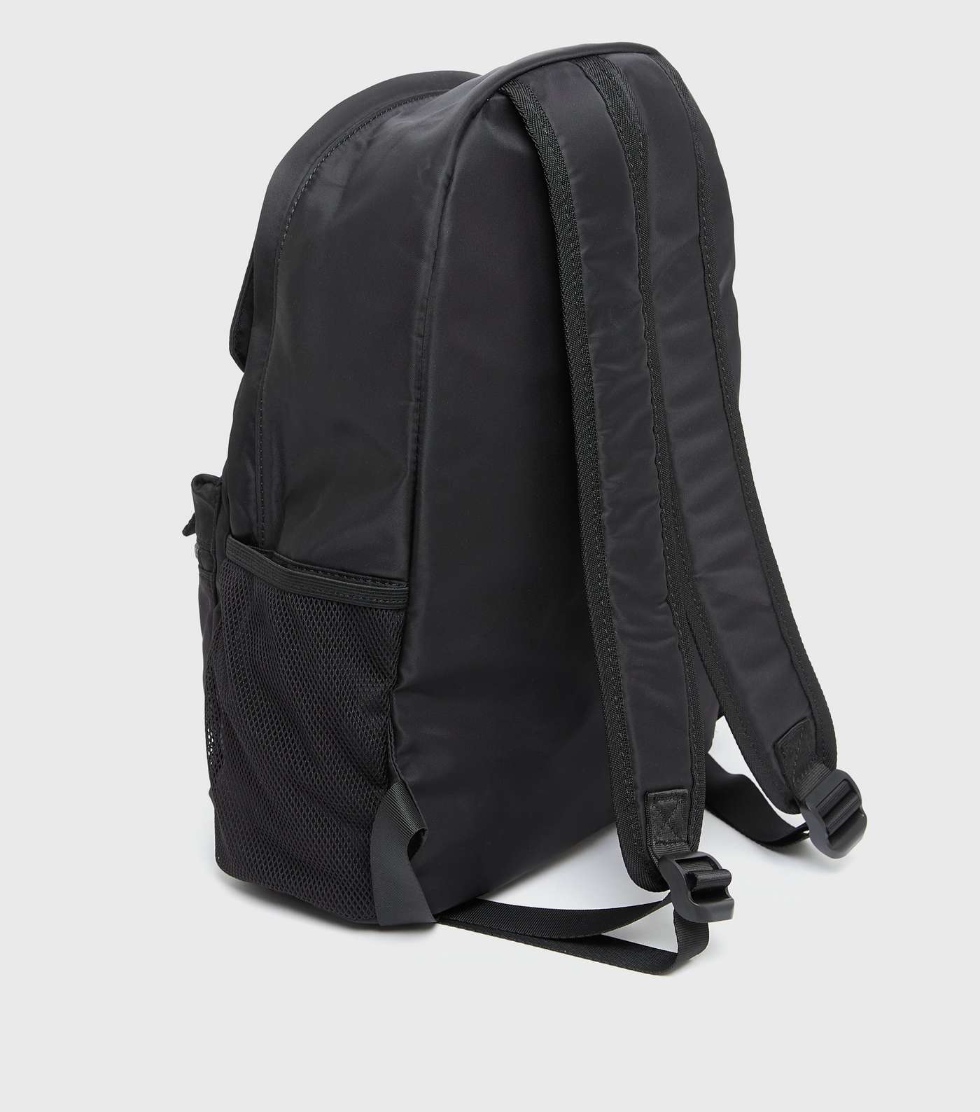 Black Double Buckle Backpack Image 4