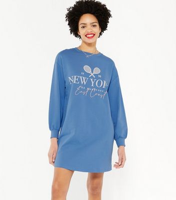 Sweatshirt dress outlet new look