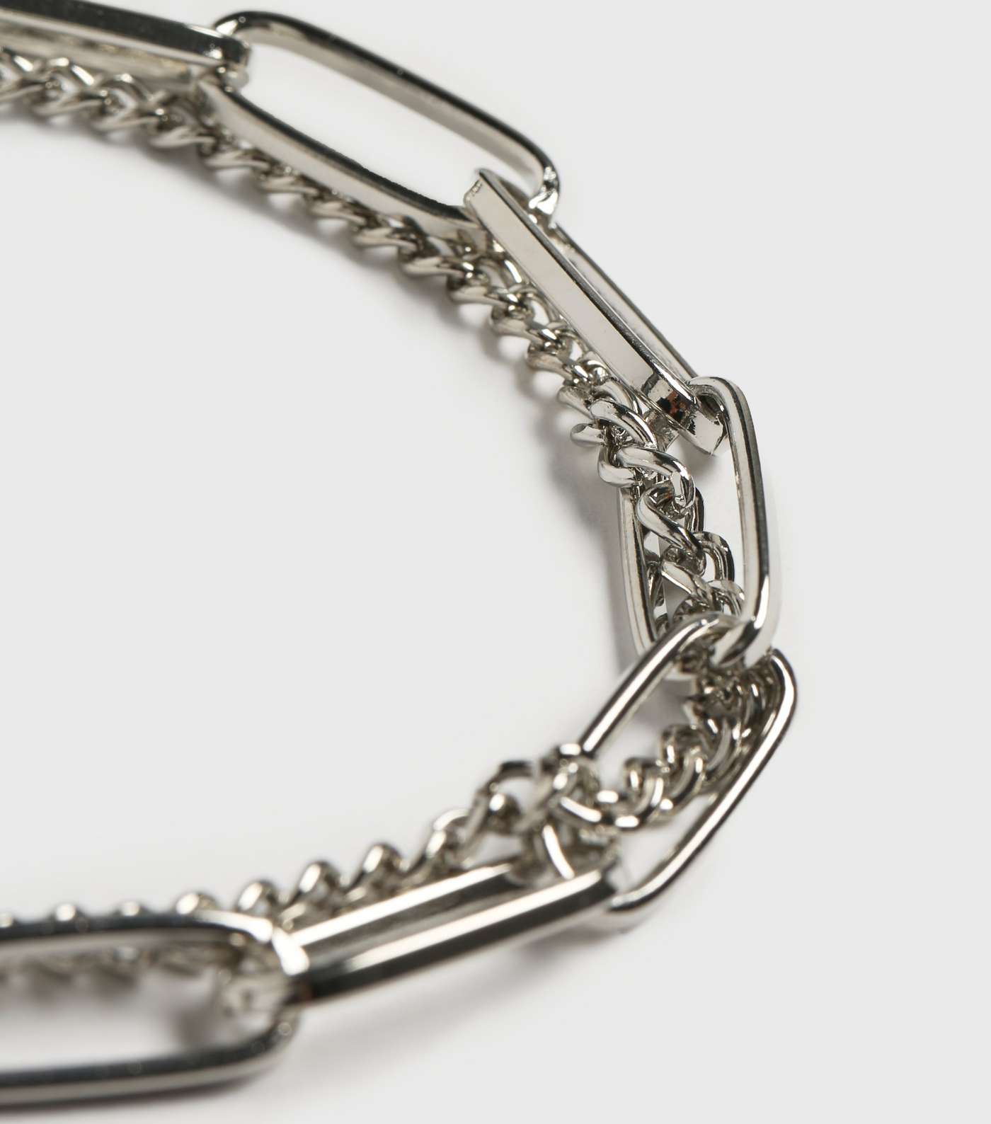 Silver Chain Bracelet Image 2