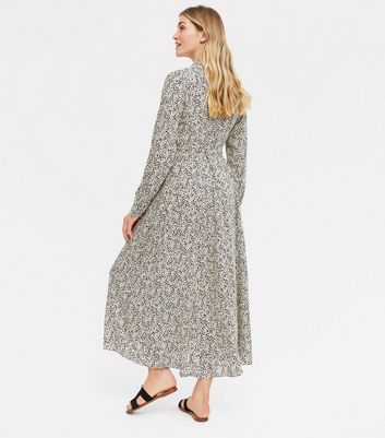 new look maternity leopard print dress