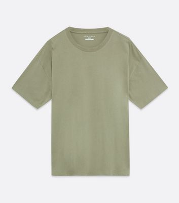 Olive Oversized T-Shirt | New Look