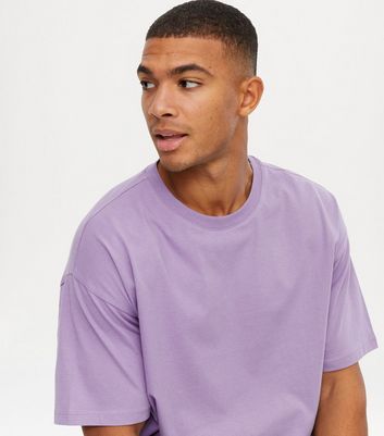 Light Purple Oversized T-Shirt | New Look
