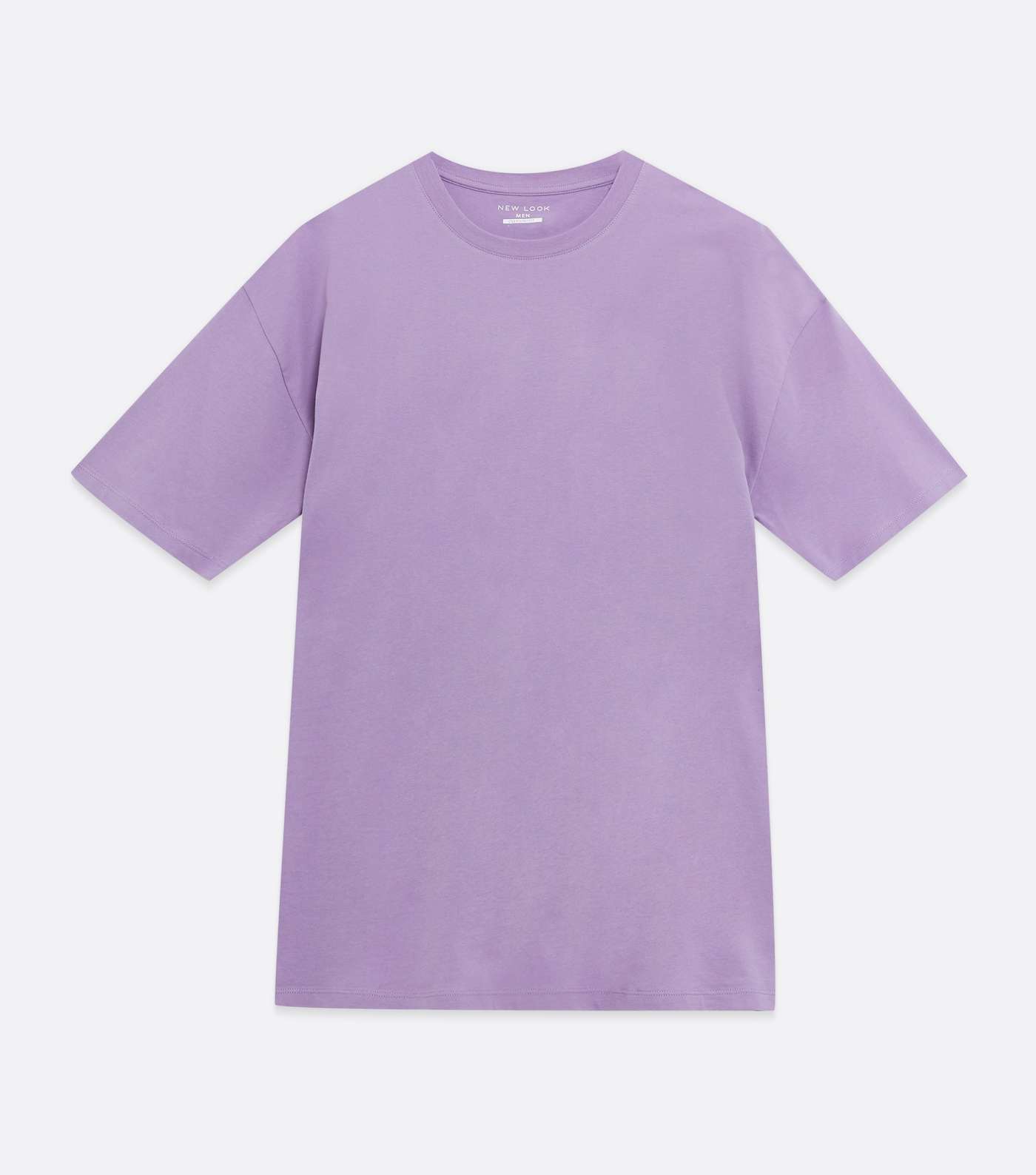 Light Purple Oversized T-Shirt Image 5